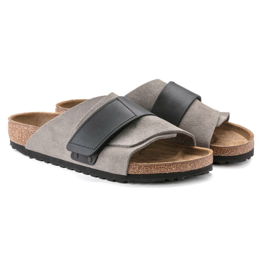 Birkenstock Kyoto in Stone Coin